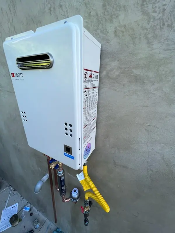 Tankless water heater installation for Barre homes